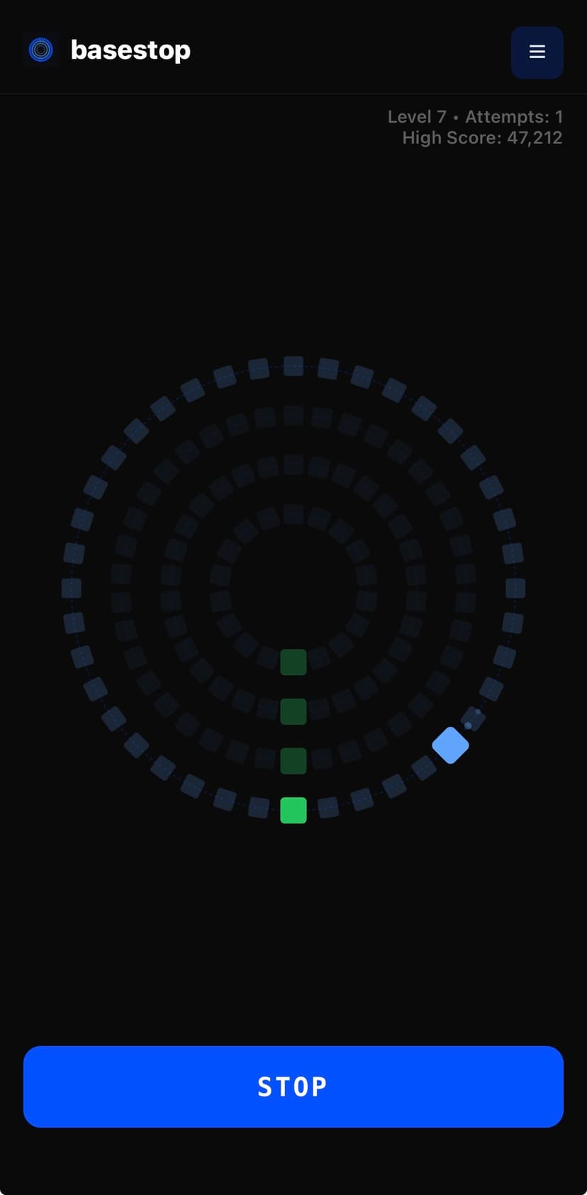 basestop main screen